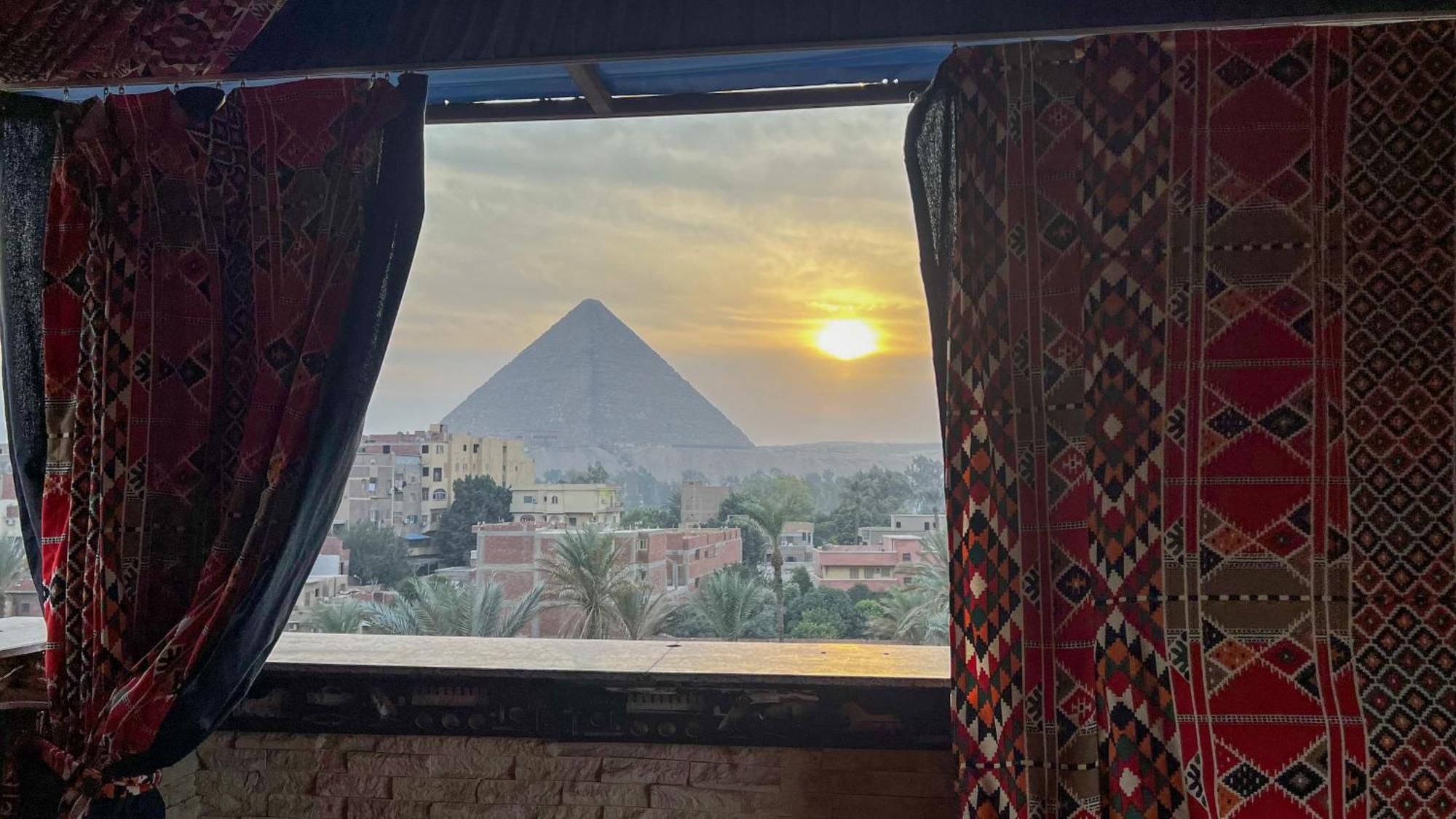Master Pyramids Hotel Al Kawm al Akhdar Exterior foto