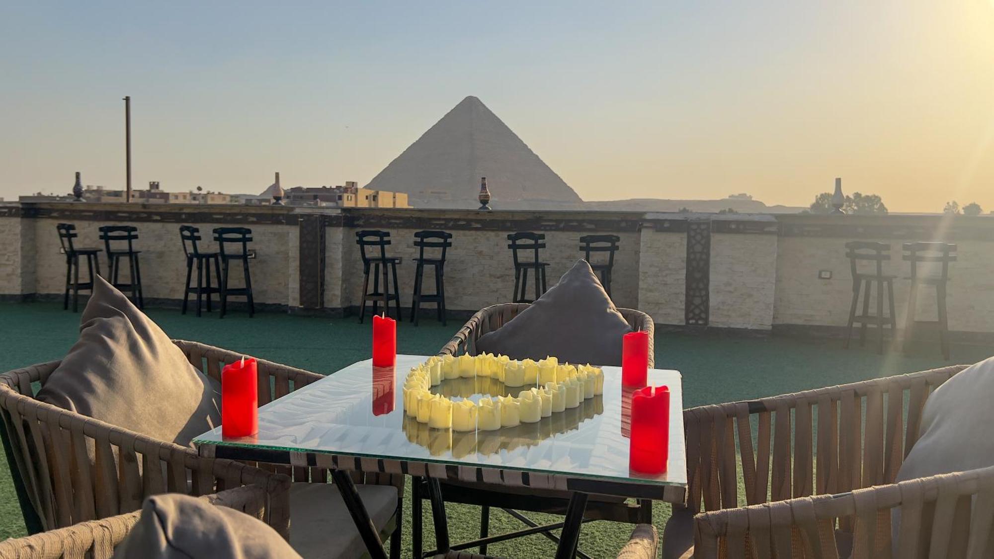 Master Pyramids Hotel Al Kawm al Akhdar Exterior foto