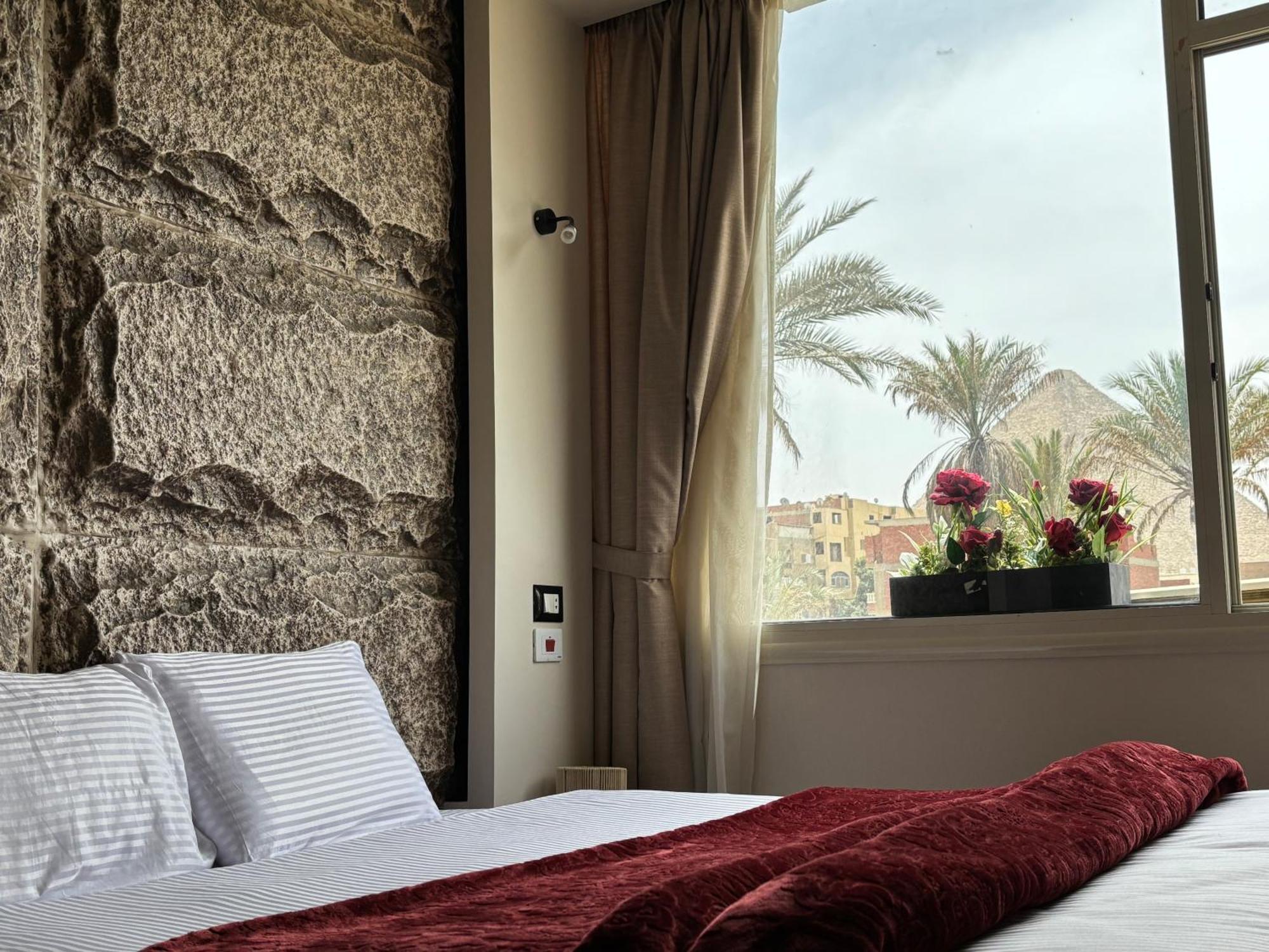 Master Pyramids Hotel Al Kawm al Akhdar Exterior foto
